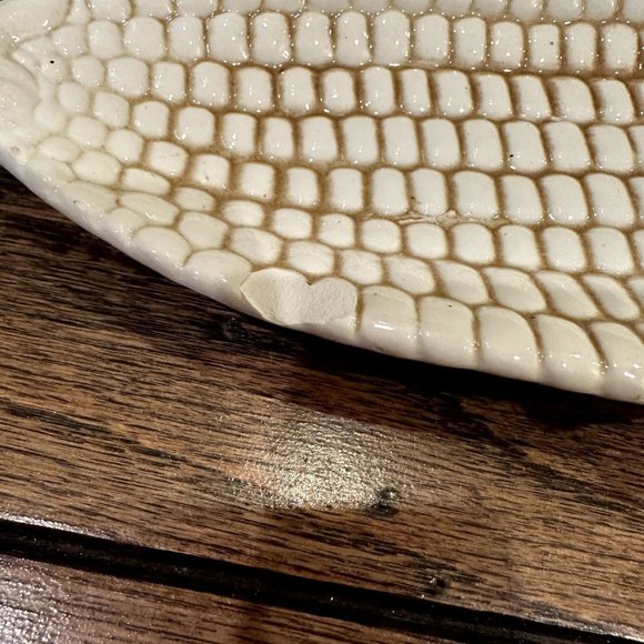 Rare Vintage 70's 80's Merry Mushroom by Sears Roebuck Corn on Cob Plate READ - Picture 4 of 6